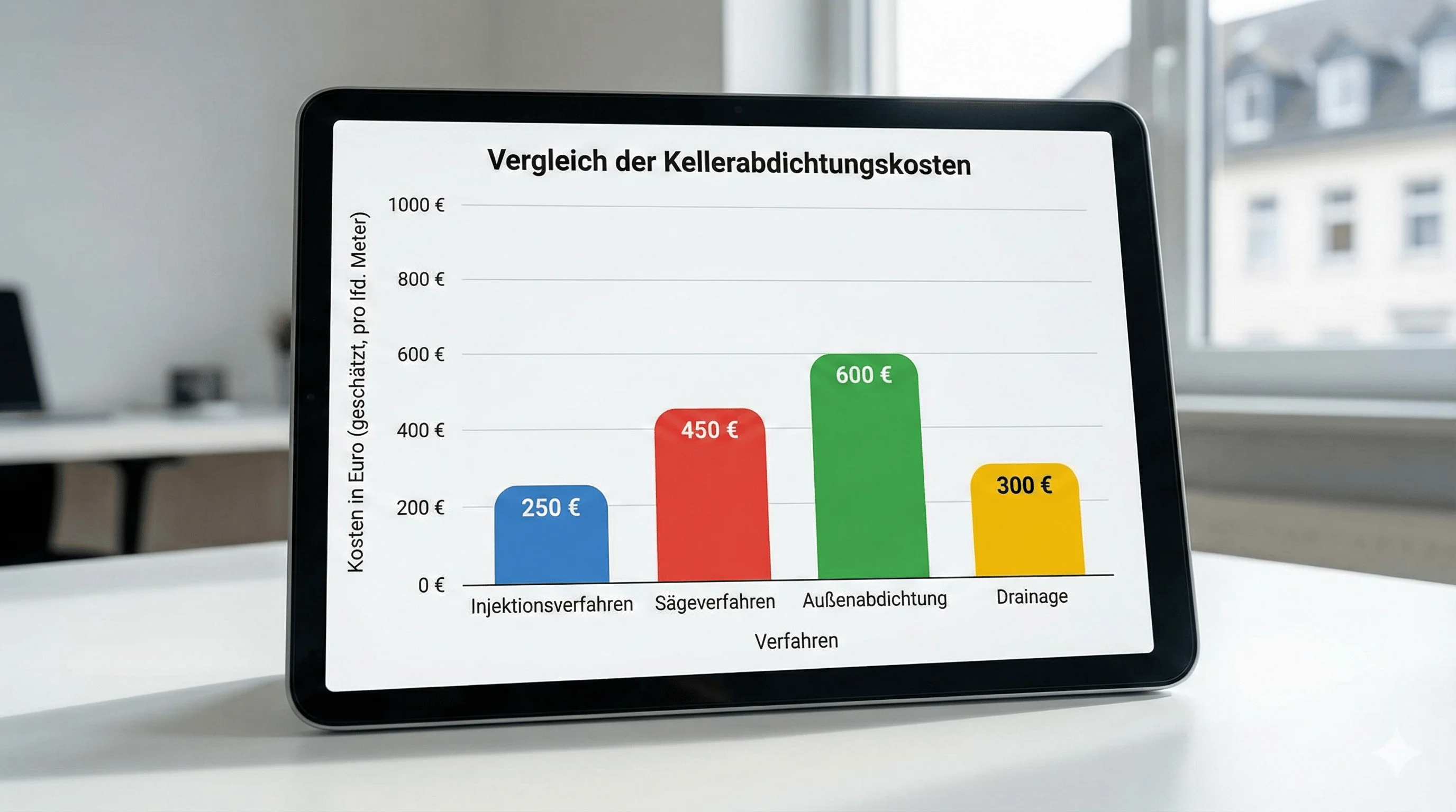 Vergleich der Kosten für Bautrockner-Miete und Kauf